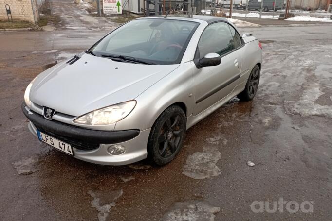 Peugeot 206 1 generation [restyling] CC cabriolet