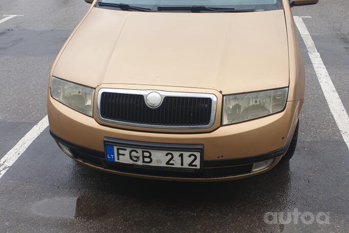 Skoda Fabia 1 generation [restyling]