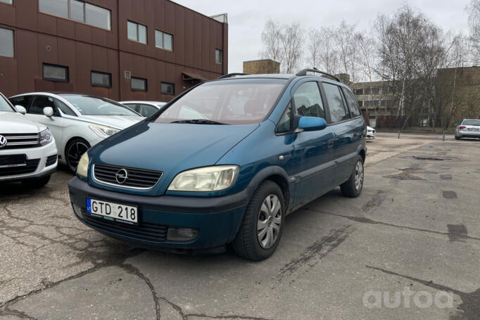 Opel Zafira A [restyling] Minivan 5-doors