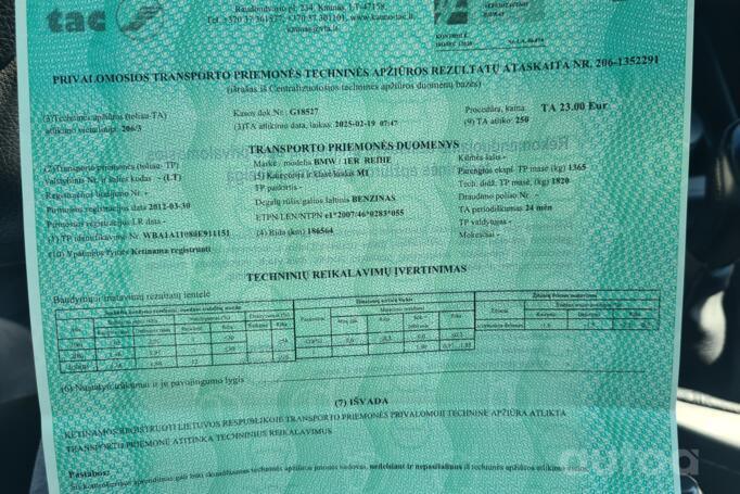 BMW 1 Series F20/F21 Hatchback 5-doors