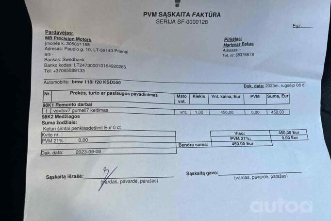 BMW 1 Series F20/F21 Hatchback 5-doors