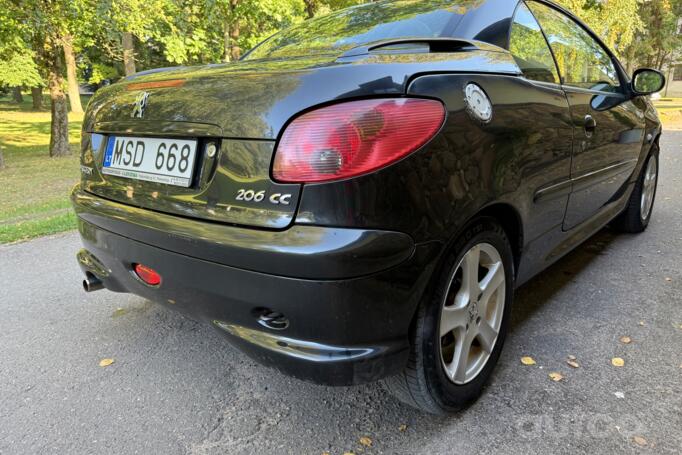 Peugeot 206 1 generation [restyling] CC cabriolet