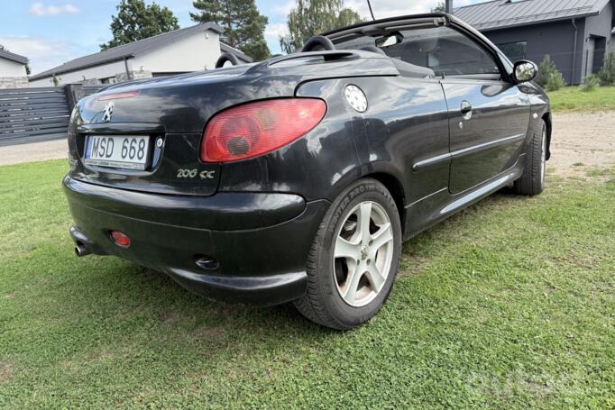 Peugeot 206 1 generation [restyling] CC cabriolet