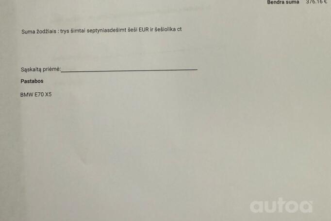 BMW X5 E70 Crossover