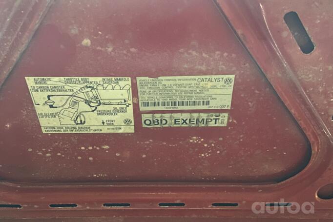 Volkswagen Jetta 2 generation [restyling] Sedan 4-doors