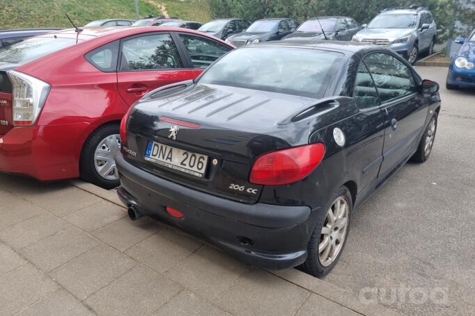 Peugeot 206 1 generation [restyling] CC cabriolet