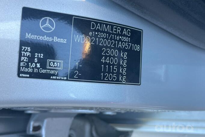 Mercedes-Benz E-Class W212/S212/C207/A207 [restyling] Sedan 4-doors