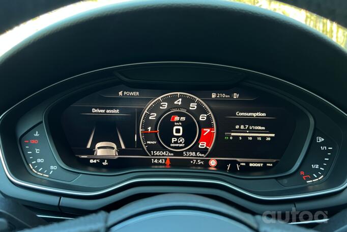 Audi A5 2 generation Sportback liftback 5-doors