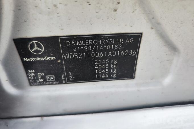 Mercedes-Benz E-Class W211 Sedan