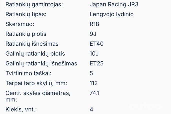 Japan Racing 3, stop lekki