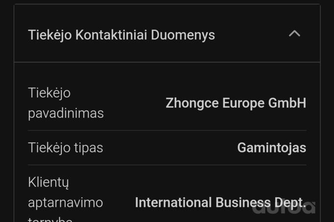 Opony, ınne