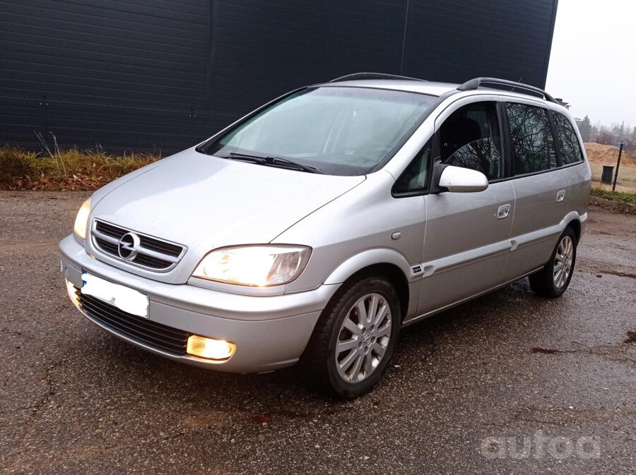 Opel Zafira A [restyling] Minivan 5-doors