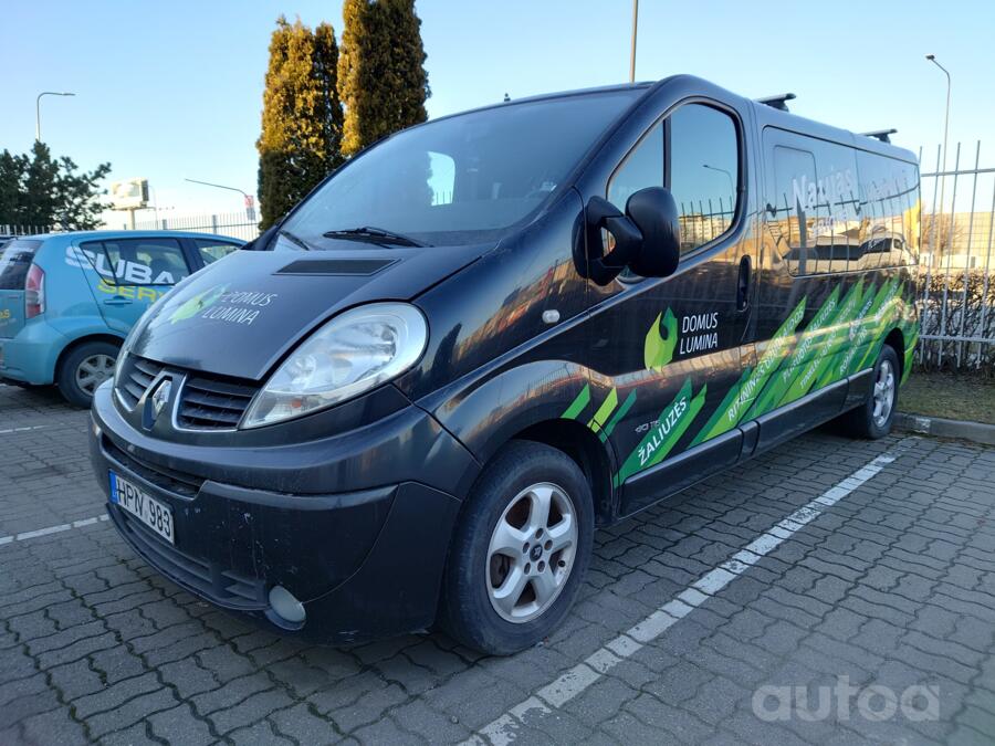 Renault Trafic 2 generation [restyling] Minivan