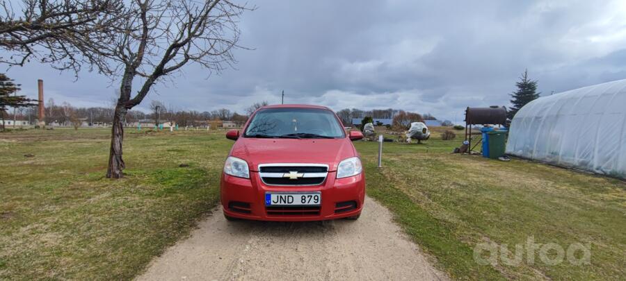 Chevrolet Aveo T250 [restyling] Sedan