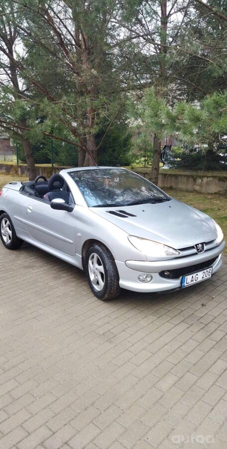 Peugeot 206 1 generation [restyling] CC cabriolet