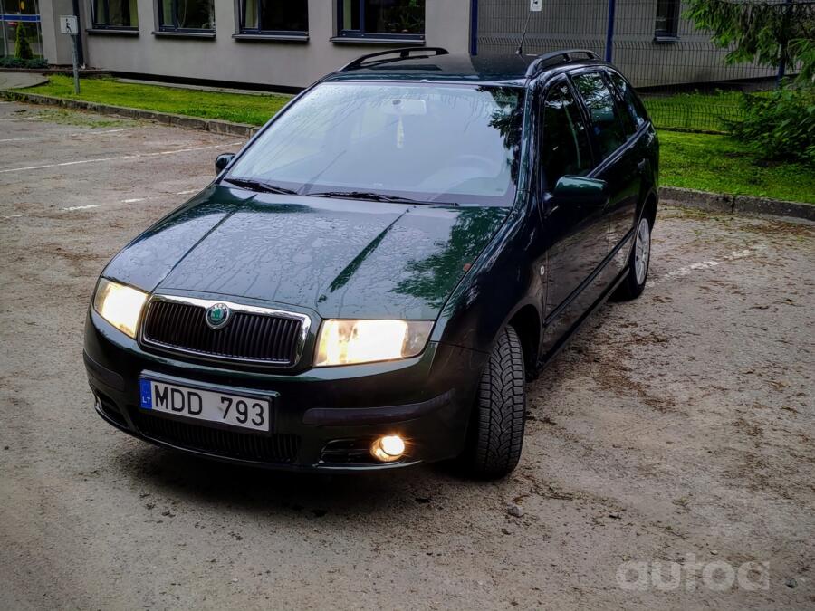 Skoda Fabia 1 generation [restyling]