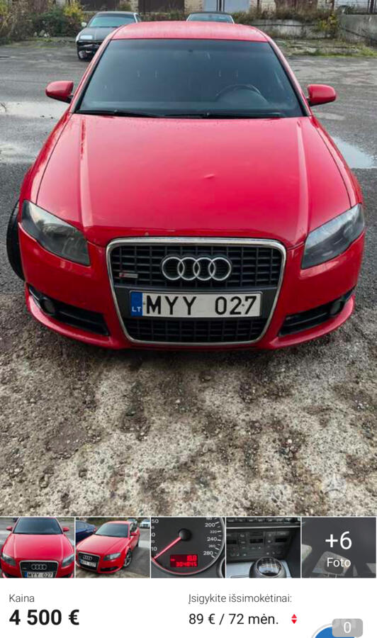 Audi A4 B7 Sedan 4-doors