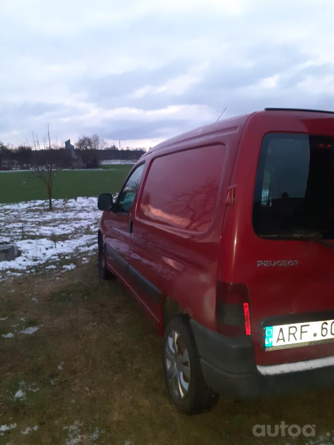 Peugeot Partner 1 generation [restyling]