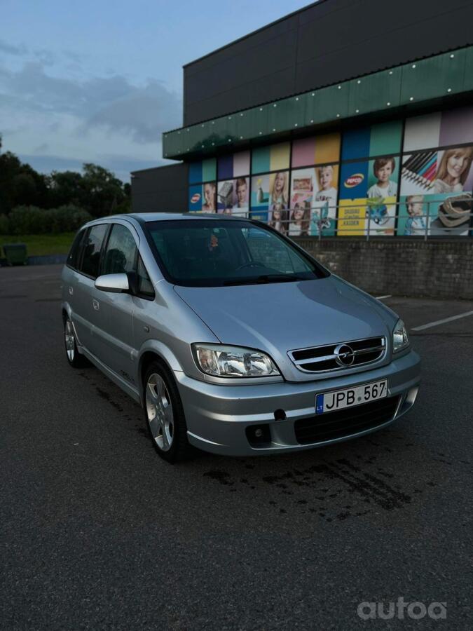 Opel Zafira A [restyling] OPC minivan 5-doors