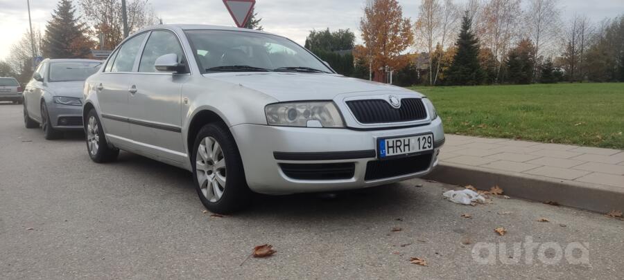 Skoda Superb 1 generation [restyling] Sedan