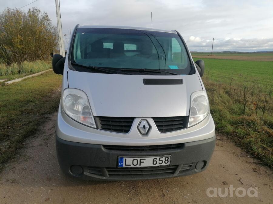Renault Trafic 2 generation [restyling] Minivan