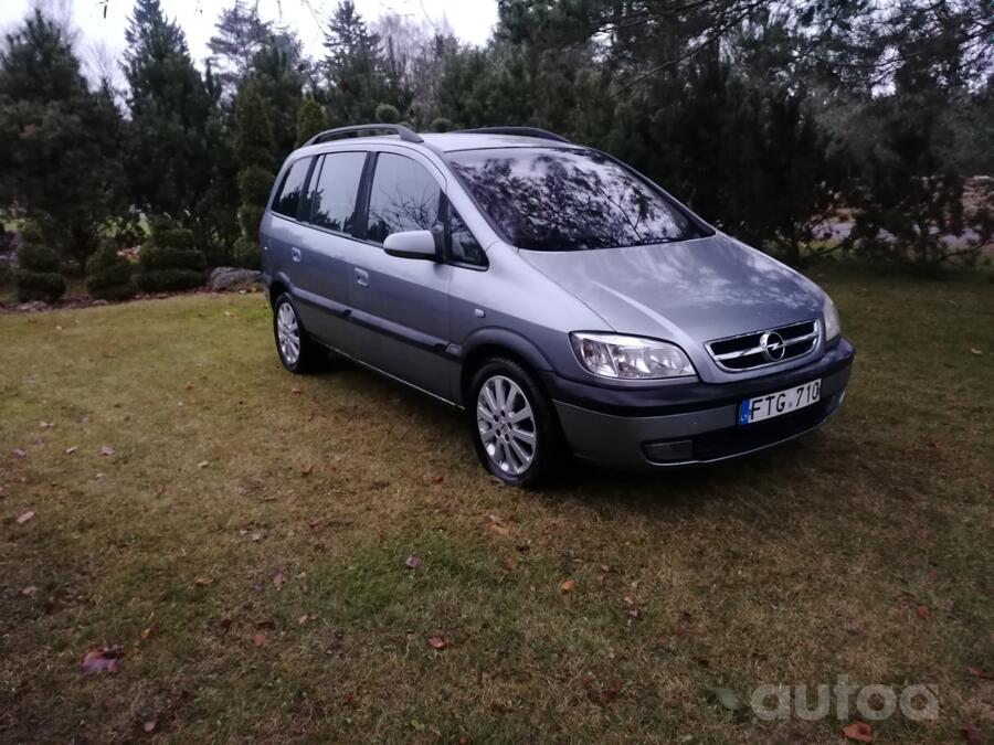 Opel Zafira A [restyling] Minivan 5-doors