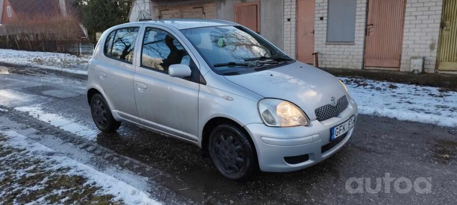 Toyota Yaris 1 generation [restyling]