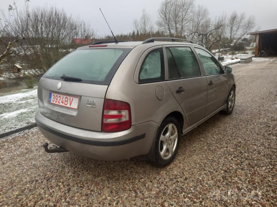 Skoda Fabia 1 generation [restyling]