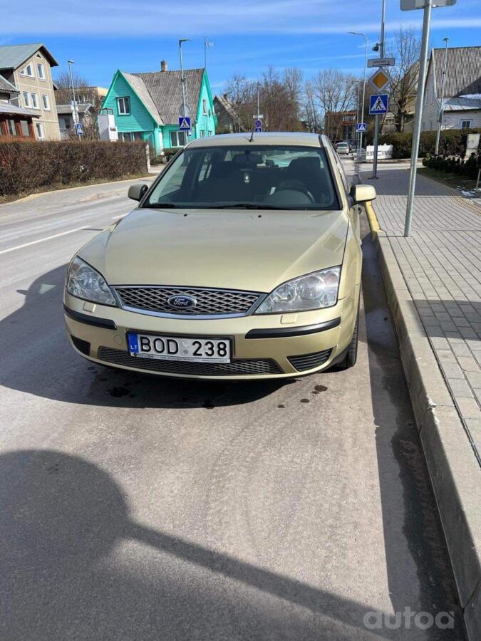 Ford Mondeo 3 generation [restyling] Sedan