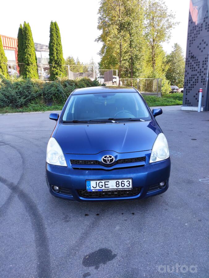 Toyota Corolla Verso 1 generation [restyling] -2 generation