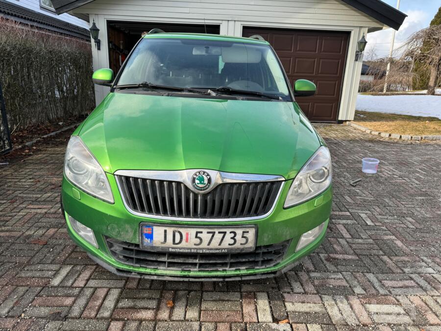 Skoda Fabia 2 generation [restyling]