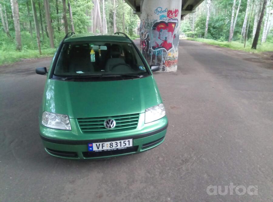 Volkswagen Sharan 1 generation [restyling] Minivan