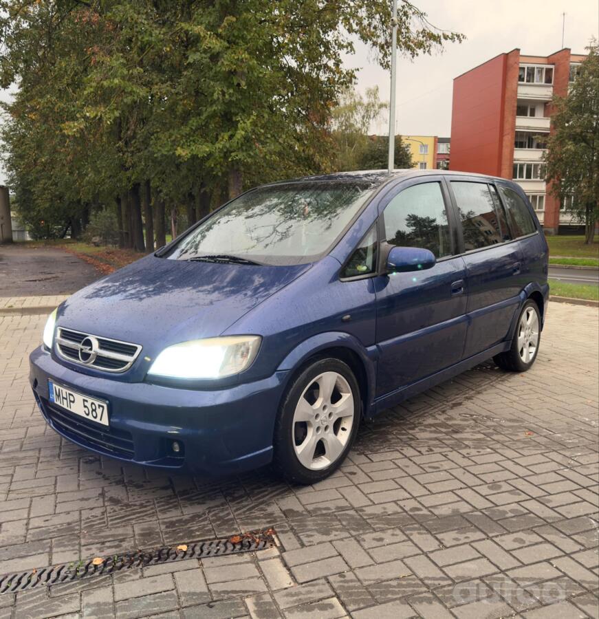 Opel Zafira A [restyling] OPC minivan 5-doors