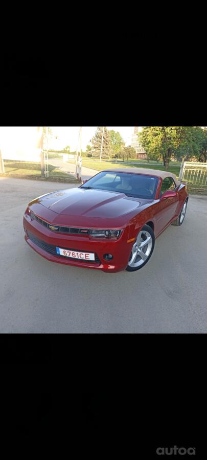 Chevrolet Camaro 5 generation [restyling] Cabriolet