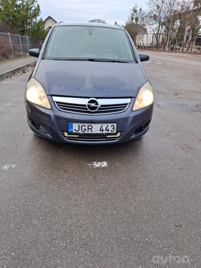 Opel Zafira B [restyling]