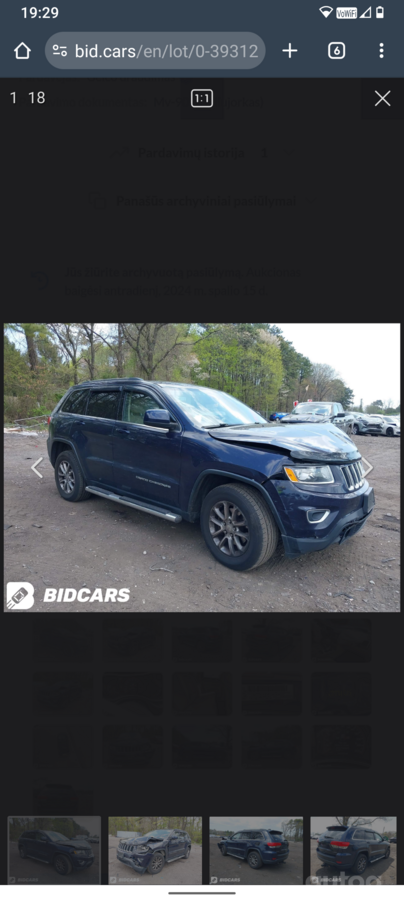 Jeep Grand Cherokee WK2 [restyling] SUV 5-doors