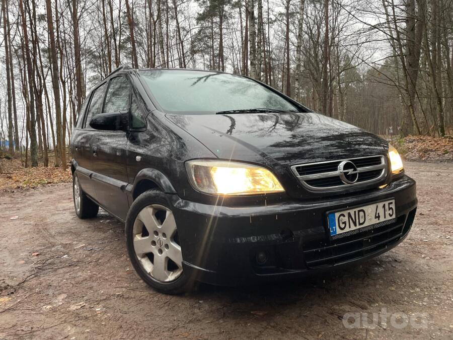 Opel Zafira A [restyling] Minivan 5-doors