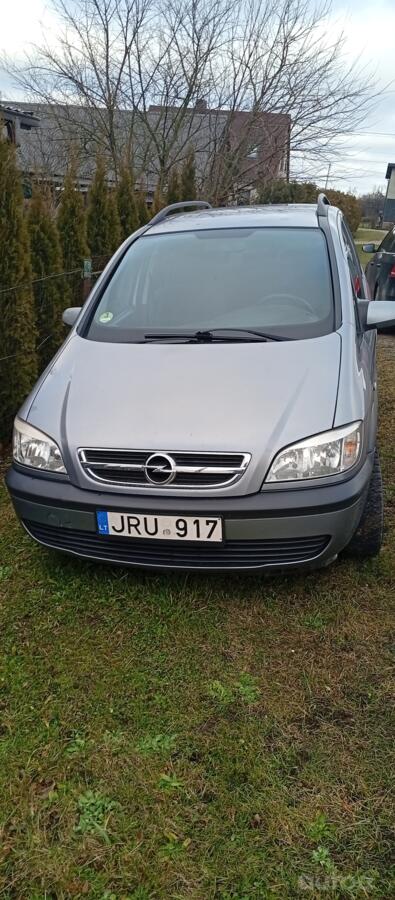 Opel Zafira A [restyling] Minivan 5-doors