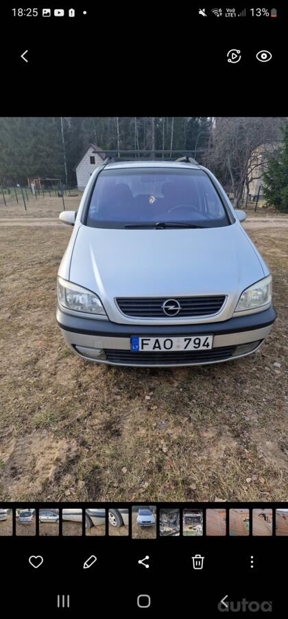 Opel Zafira A Minivan 5-doors