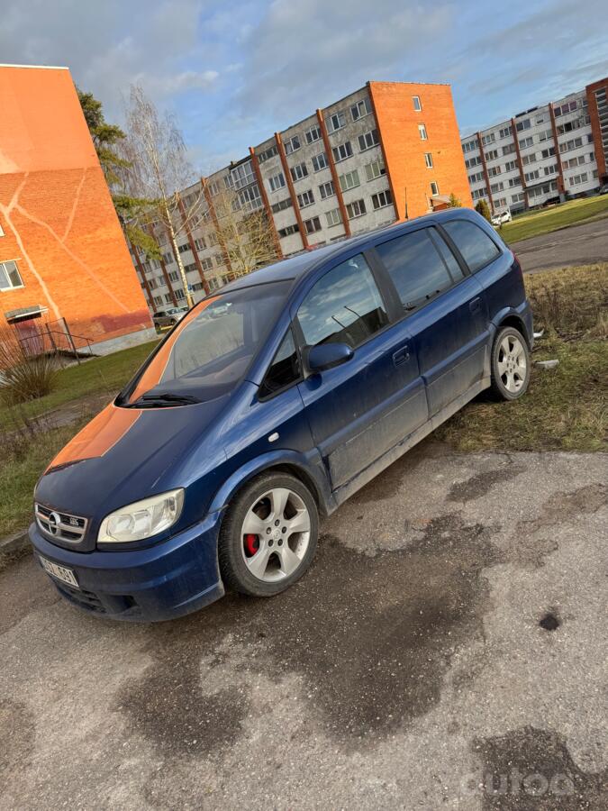 Opel Zafira A [restyling] Minivan 5-doors