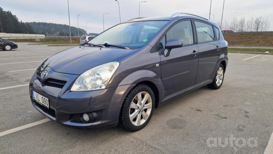 Toyota Corolla Verso 1 generation [restyling] -2 generation