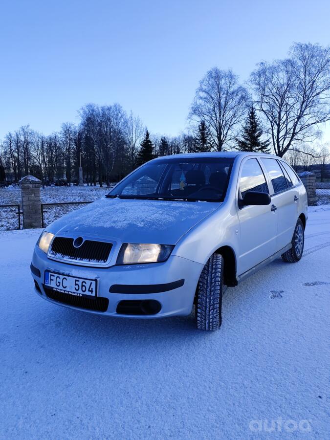 Skoda Fabia 1 generation [restyling]