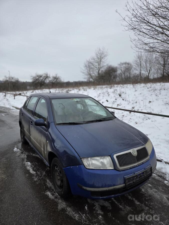 Skoda Fabia 1 generation [restyling]
