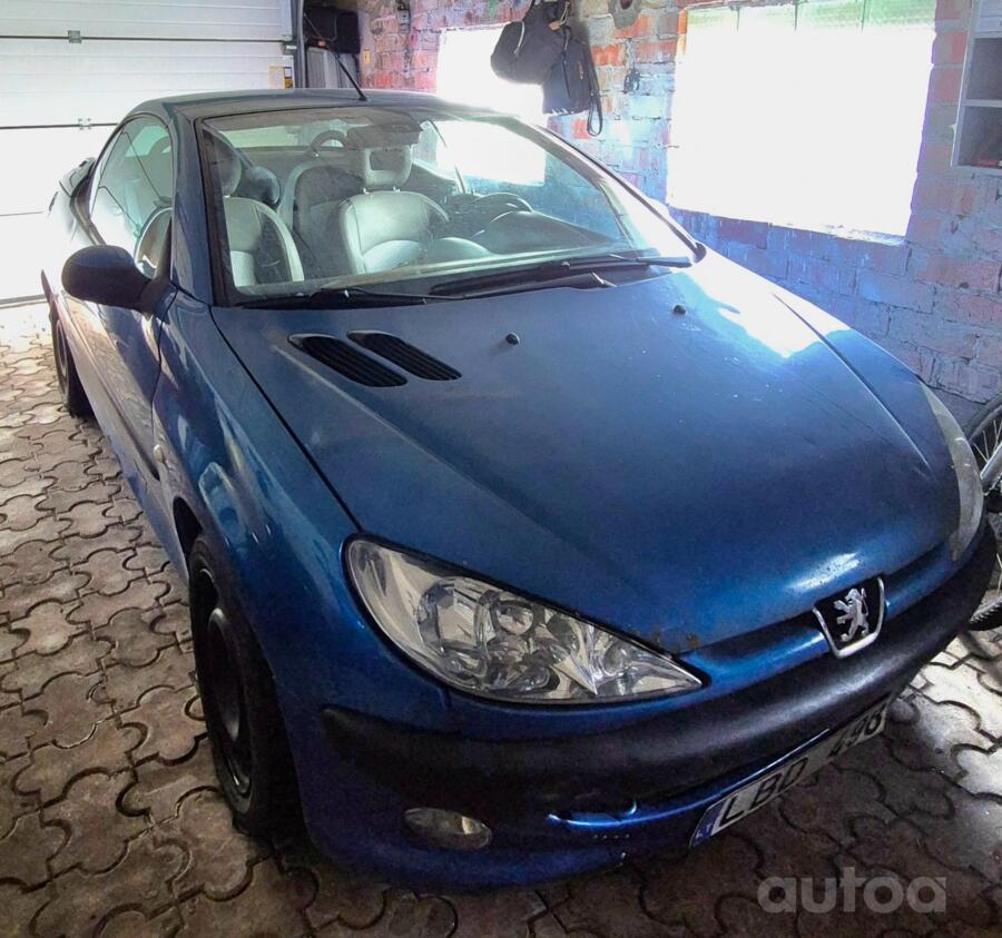 Peugeot 206 1 generation [restyling] CC cabriolet