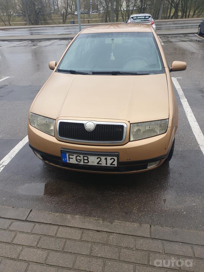 Skoda Fabia 1 generation [restyling]