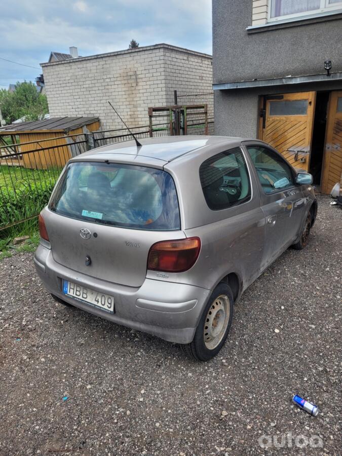 Toyota Yaris 1 generation [restyling]
