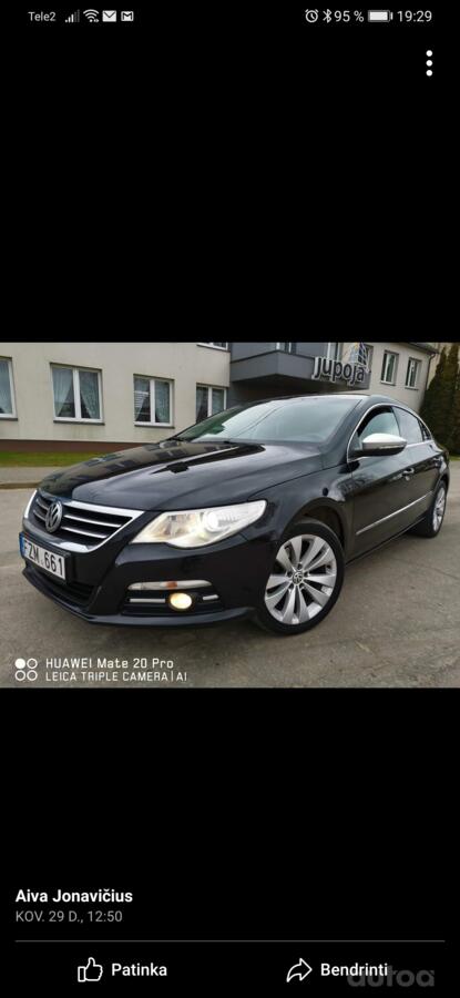 Volkswagen Passat CC 1 generation Sedan