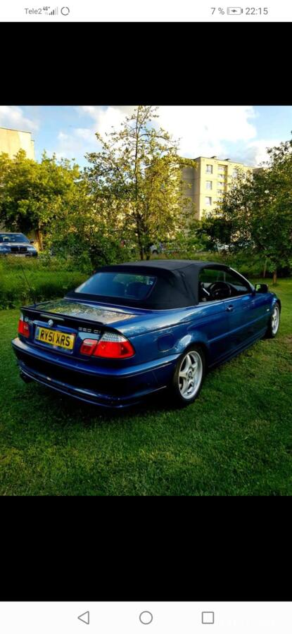 BMW 3 Series E46 Cabriolet