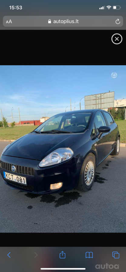 Fiat Grande Punto 1 generation Hatchback 5 doors