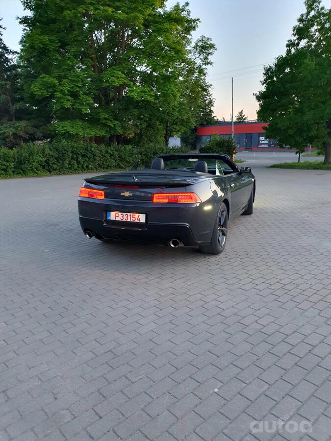 Chevrolet Camaro 5 generation [restyling] Cabriolet